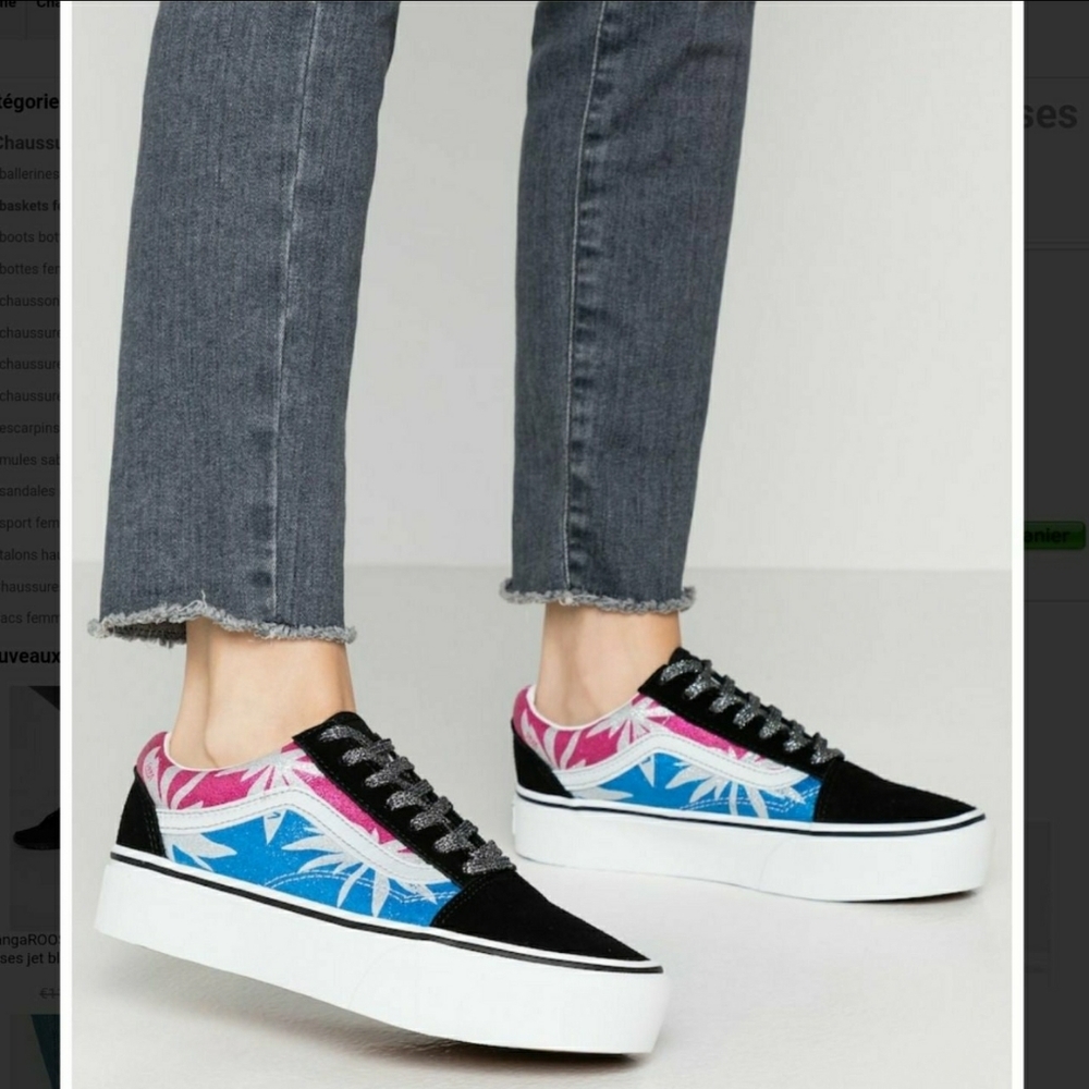 Old Skool Glitter Platform VANS - Picture 9 of 10